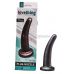Анальная втулка plug nozzle с зауженным кончиком черного цвета