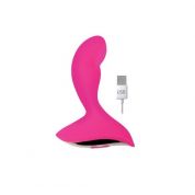 Вибромассажер с оригинальной формой из силикона заряжается от usb, 10 режимов вибрации Вибромассажер с оригинальной формой из силикона заряжается от usb, 10 режимов вибрации