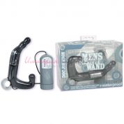 Водонепроницаемый мужской стимулятор простаты Pleasure Wand серый Водонепроницаемый мужской стимулятор простаты Pleasure Wand серый